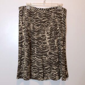 Silk A-line Skirt 14